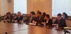 31 March 2015 The delegation of the European Integration Committee in visit to the Bulgarian National Assembly